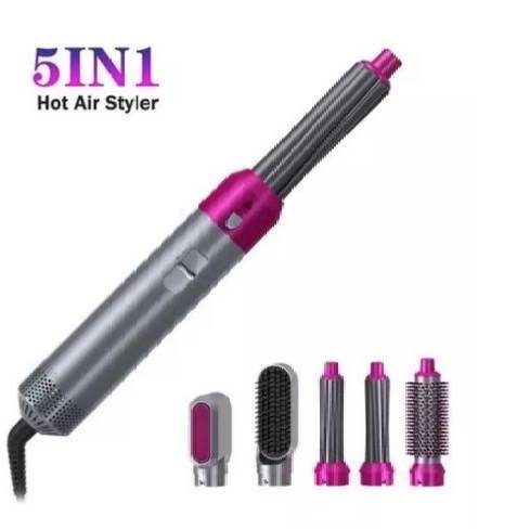 CEPILLO PARA EL CABELLO 5 EN 1, SECADOR Y VOLUMINIZADOR. ARTICULO EN TENDENCIA